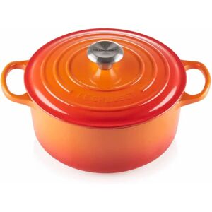 Le Creuset Cast Iron Round Casserole orange 28cm