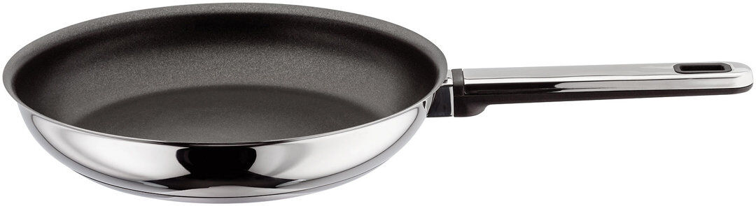 Stellar Stay Cool Stainless Steel Non-Stick Frying Pan Silver 24cm