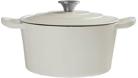 Symple Stuff 4 L Cast Iron Round Casserole Symple Stuff  - Size: Small Symple Stuff 4 L Cast Iron Round Casserole Symple Stuff  - Size: Small