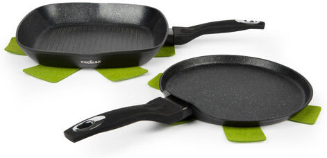 Symple Stuff Velda 2 Piece Aluminium Non Stick Cookware Set Symple Stuff Symple Stuff Velda 2 Piece Aluminium Non Stick Cookware Set Symple Stuff