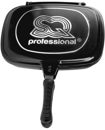 SQ Professional Nea Die-Cast Non-Stick Reversible Grill Pan & Griddle SQ Professional 6L SQ Professional Nea Die-Cast Non-Stick Reversible Grill Pan & Griddle SQ Professional 6L