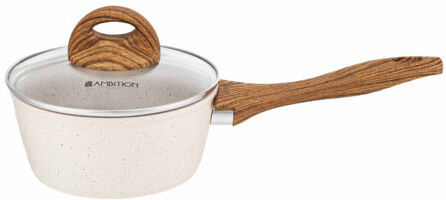 Dajar 1.2L Soucepan with Lid Dajar  - Size: 28cm H X 20cm W X 30cm D Dajar 1.2L Soucepan with Lid Dajar  - Size: 28cm H X 20cm W X 30cm D