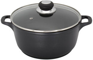 Symple Stuff Maleah Pot with Lid Symple Stuff Size: 24cm diameter  - Size: 30cm W X 30cm D Symple Stuff Maleah Pot with Lid Symple Stuff Size: 24cm diameter  - Size: 30cm W X 30cm D