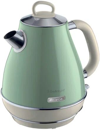 Ariete 1.7L Stainless Steel Electric Kettle Ariete  - Size: 42cm H X 52cm W X 6cm -13cm D Ariete 1.7L Stainless Steel Electric Kettle Ariete  - Size: 42cm H X 52cm W X 6cm -13cm D