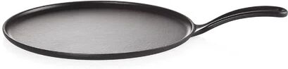 Le Creuset Cast Iron Crepe Pan 27cm Matte Black Le Creuset  - Size: Le Creuset Cast Iron Crepe Pan 27cm Matte Black Le Creuset  - Size: