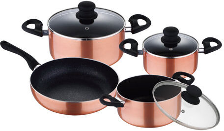 Renberg Luzern 7 Piece Aluminium Non Stick Cookware Set Renberg  - Size: Renberg Luzern 7 Piece Aluminium Non Stick Cookware Set Renberg  - Size: