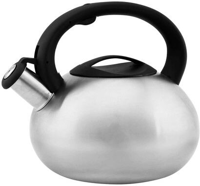 Symple Stuff Marsden 2.5L Stainless Steel Whistling Stovetop Kettle Symple Stuff  - Size: Small Symple Stuff Marsden 2.5L Stainless Steel Whistling Stovetop Kettle Symple Stuff  - Size: Small