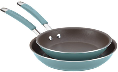 Rachel Ray Cucina 2-Piece Non-Stick Frying Pan Set Rachel Ray 195cm H x 118cm W Rachel Ray Cucina 2-Piece Non-Stick Frying Pan Set Rachel Ray 195cm H x 118cm W