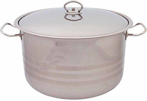 Dajar Omega Stock Pot with Lid Dajar Size: 20 L  - Size: Large Dajar Omega Stock Pot with Lid Dajar Size: 20 L  - Size: Large