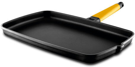 Symple Stuff Jo Non-Stick Griddle Symple Stuff Colour: Black/Yellow, Size: 40cm  - Size: Symple Stuff Jo Non-Stick Griddle Symple Stuff Colour: Black/Yellow, Size: 40cm  - Size: