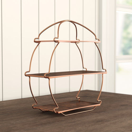 Host Matt Tea Stand Host Colour: Copper  - Size: 780cm H X 122cm W X 122cm D Host Matt Tea Stand Host Colour: Copper  - Size: 780cm H X 122cm W X 122cm D