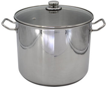 Karl Kruger 14 L Soup Pot with Lid Karl Kruger Size: 14 L  - Size: 28cm W X 28cm D Karl Kruger 14 L Soup Pot with Lid Karl Kruger Size: 14 L  - Size: 28cm W X 28cm D
