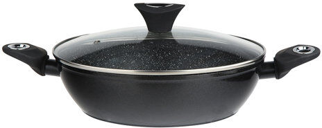 Symple Stuff Maye Aluminium Round Casserole Symple Stuff Capacity: 2.5L  - Size: 80cm H X 43cm W X 54cm D Symple Stuff Maye Aluminium Round Casserole Symple Stuff Capacity: 2.5L  - Size: 80cm H X 43cm W X 54cm D