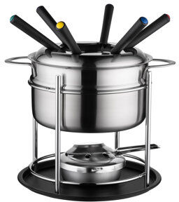Symple Stuff Bengt 1.7 L Stainless Steel Fondue Set Symple Stuff  - Size: Rectangle 55 x 110cm Symple Stuff Bengt 1.7 L Stainless Steel Fondue Set Symple Stuff  - Size: Rectangle 55 x 110cm