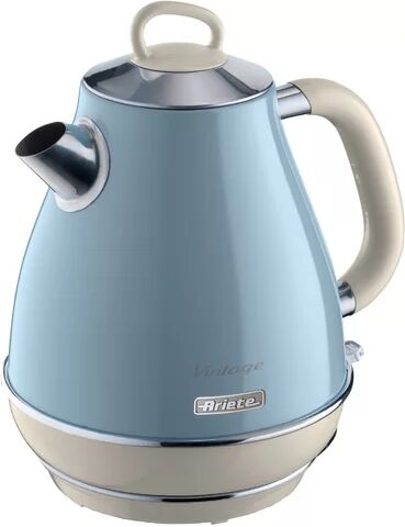 Ariete 1.7L Stainless Steel Electric Kettle Ariete Colour: Blue 42cm H X 52cm W X 6cm -13cm D