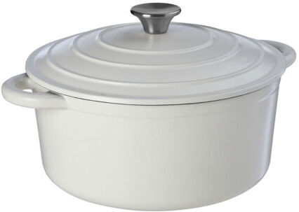 Symple Stuff Cast Iron Round Casserole Symple Stuff Capacity: 5.2L  - Size: Small Symple Stuff Cast Iron Round Casserole Symple Stuff Capacity: 5.2L  - Size: Small