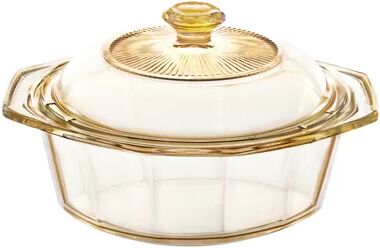 Symple Stuff Bergstrom Pyroceram Glass Round Casserole Symple Stuff Size: 1.5 L  - Size: Small Symple Stuff Bergstrom Pyroceram Glass Round Casserole Symple Stuff Size: 1.5 L  - Size: Small