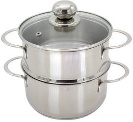 Symple Stuff Niamh Cooking Pot with Insert and Lid Symple Stuff Size: 16cm diameter  - Size: 20cm diameter Symple Stuff Niamh Cooking Pot with Insert and Lid Symple Stuff Size: 16cm diameter  - Size: 20cm diameter