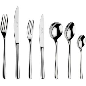 Arthur Price Warwick 42 Piece 18/10 Stainless Steel Cutlery Set, Service for 6 gray