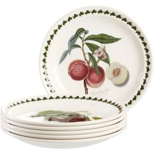 Portmeirion Pomona 6 Piece Dinner Plates Set green/pink/white