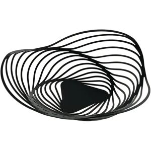 Alessi 18/10 Stainless Steel Fruit Bowl black 8.0 H x 33.0 W x 33.0 D cm