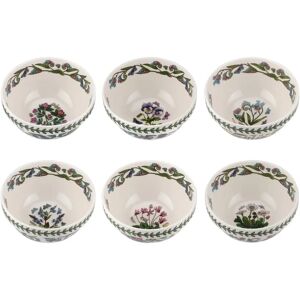 Portmeirion Botanic Garden Stacking Bowls, 18cm white 7.0 H x 17.5 W x 17.5 D cm