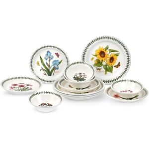 Portmeirion Botanic Garden 12 Piece Dinnerware Set green/white/yellow