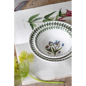 Portmeirion Botanic Garden Bowls white 3.7 H x 18.0 W x 18.0 D cm