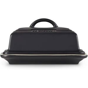 Le Creuset Butter Dish black 5.9 H x 13.0 W x 17.5 D cm