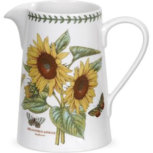 Portmeirion Botanic Garden Sunflower Bella Jug white 20.0 H x 22.0 W cm