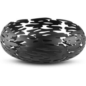 Alessi Fruit Bowl black 7.0 H x 21.0 W x 22.0 D cm