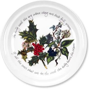 Portmeirion The Holly and the Ivy Side Plates green/red/white