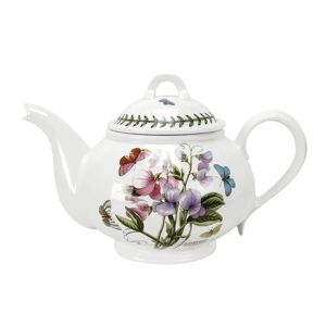 Portmeirion Botanic Garden Romantic Shape Teapot white 16.0 H x 26.0 W x 16.5 D cm