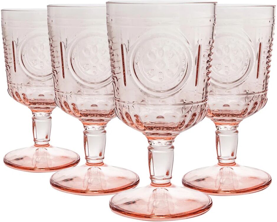 Bormioli Rocco Romantic Wine Glasses - Romantic 320ml pink 15.0 H cm