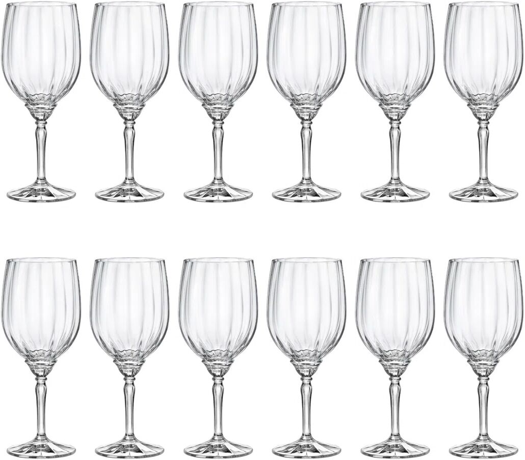 Bormioli Rocco Florian White Wine Glasses red 22.0 H x 9.0 W cm