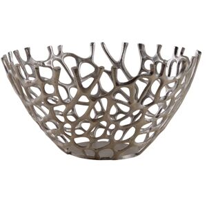 Ebern Designs Georgia Aluminium Fruit Basket gray 22.0 H x 43.0 W cm