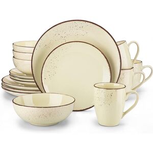 Vancasso NAVIUOLM 16 piece dinnerware set, service for 4 Cream 16