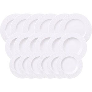 Tramontina 18 Piece Porcelain Dinnerware Set - Service for 6 White 18 Tramontina 18 Piece Porcelain Dinnerware Set - Service for 6 White 18