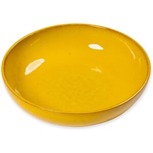 Latitude Vive Cateluta Ceramic Bowl Yellow 76.2cm W Latitude Vive Cateluta Ceramic Bowl Yellow 76.2cm W