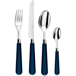 CAPDECO Altea 24 Piece Cutlery Set, Service for 6 Navy Blue 24 CAPDECO Altea 24 Piece Cutlery Set, Service for 6 Navy Blue 24