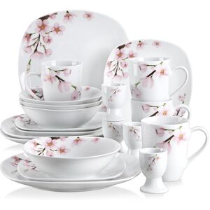 Vancasso 20 Piece Dinnerware Set, Service for 4 White 20 Vancasso 20 Piece Dinnerware Set, Service for 4 White 20