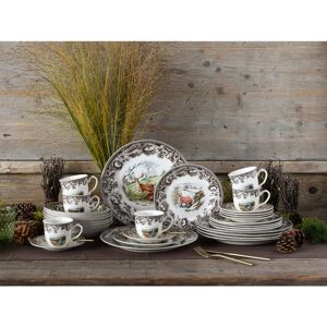 CreaTable Haydon Grove 30-piece Dinner Set - Landhouse Style Animal Motifs CreaTable Haydon Grove 30-piece Dinner Set - Landhouse Style Animal Motifs