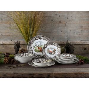 CreaTable Haydon Grove Multi-Purpose 18-Piece Dinnerware Set CreaTable Haydon Grove Multi-Purpose 18-Piece Dinnerware Set