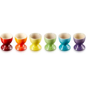 Le Creuset Egg Cup Blue;Green;Red;Yellow;Orange;Purple 12.5cm W X 12.5cm L X 12.5cm H Le Creuset Egg Cup Blue;Green;Red;Yellow;Orange;Purple 12.5cm W X 12.5cm L X 12.5cm H