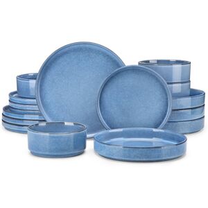Vancasso 16-Piece Dinnerware set for 4 Blue Vancasso 16-Piece Dinnerware set for 4 Blue