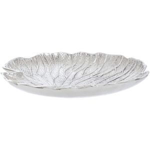 Fairmont Park Richy Metal Decorative Plate Silver 4cm H x 29cm W x 29cm D Fairmont Park Richy Metal Decorative Plate Silver 4cm H x 29cm W x 29cm D