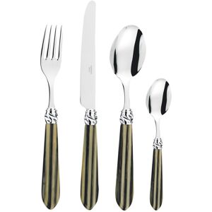 CAPDECO Diana 24 Piece Cutlery Set, Service for 6 Stone 24 CAPDECO Diana 24 Piece Cutlery Set, Service for 6 Stone 24