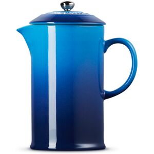 Le Creuset Stoneware Cafetiere with Metal Press Azure 1L Le Creuset Stoneware Cafetiere with Metal Press Azure 1L