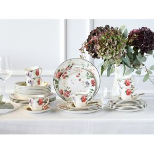 Creatable Priscilla 30 Piece Dinnerware Set - Service for 6 Ivory 30 Creatable Priscilla 30 Piece Dinnerware Set - Service for 6 Ivory 30