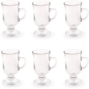 Excelsa SET OF 6 IRISH COFFEE MUG 12 CL. Transparent 120ml Excelsa SET OF 6 IRISH COFFEE MUG 12 CL. Transparent 120ml